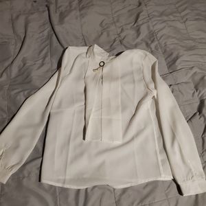 White long sleeve shirt